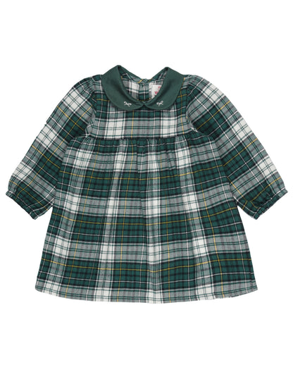 Young Birds Girls Puff Sleeve Pinafore