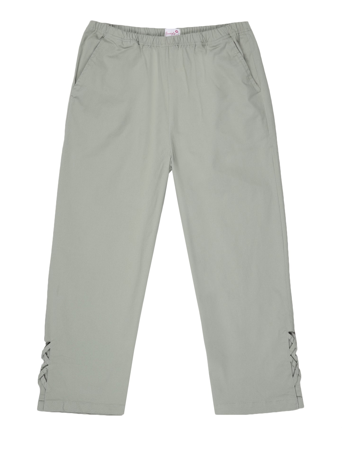 Youngly Women's Criss Cross 7/8 Pant