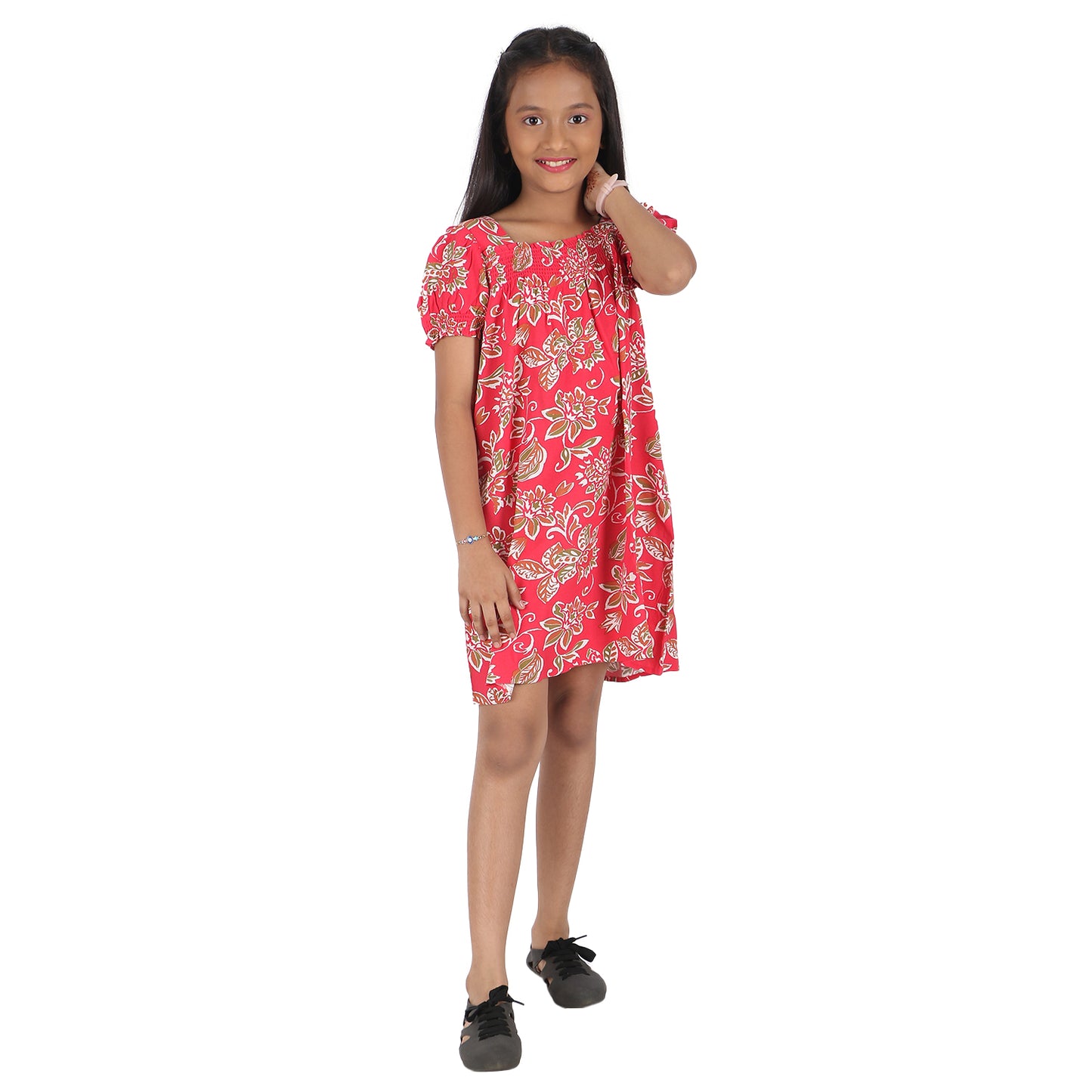 Youngbirds Kid Girls Smocked Dress