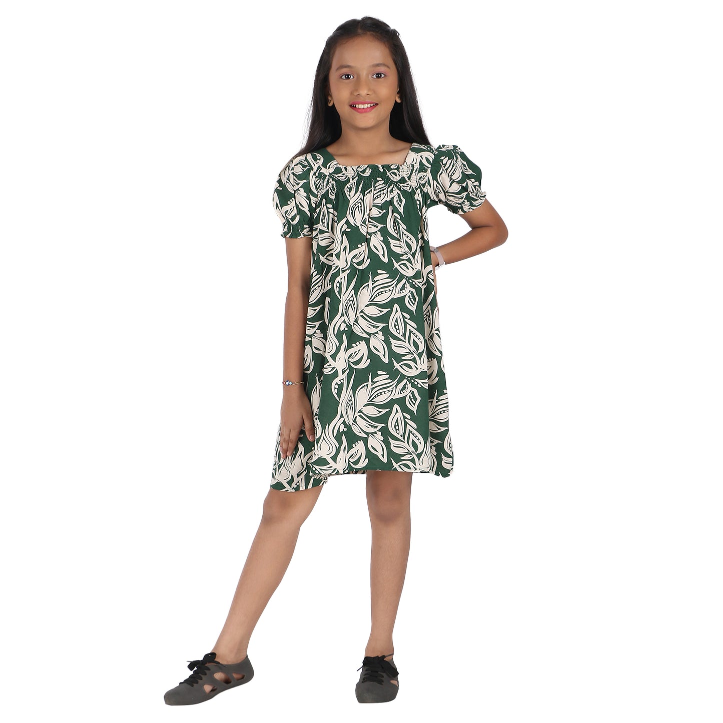 Youngbirds Kid Girls Smocked Dress