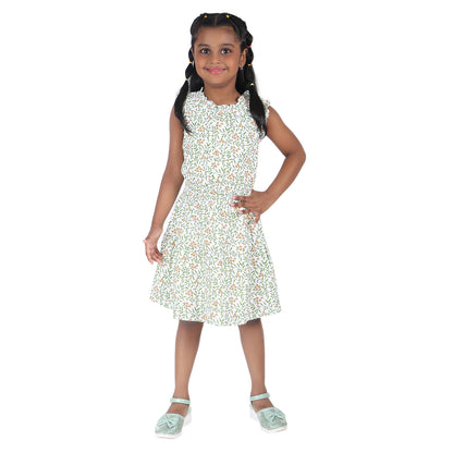 Youngbirds Girls Scoop Neck Dress
