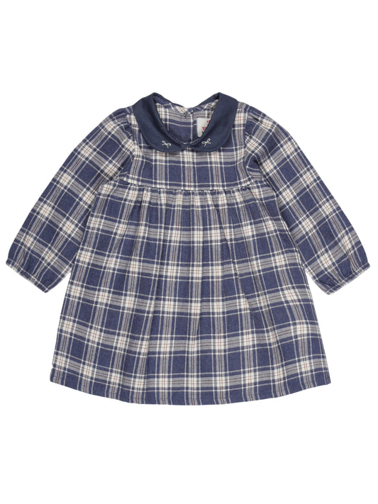 Young Birds Girls Puff Sleeve Pinafore
