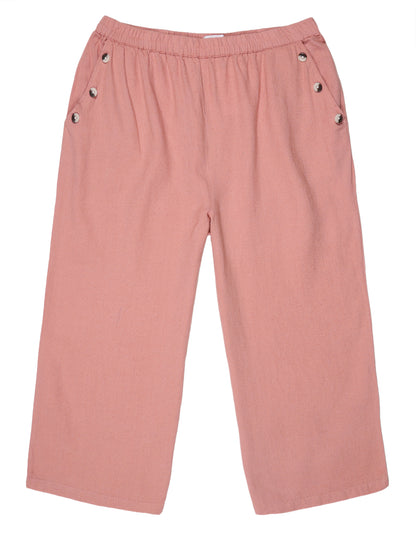 Youngly Women's Viscose Linen Pant