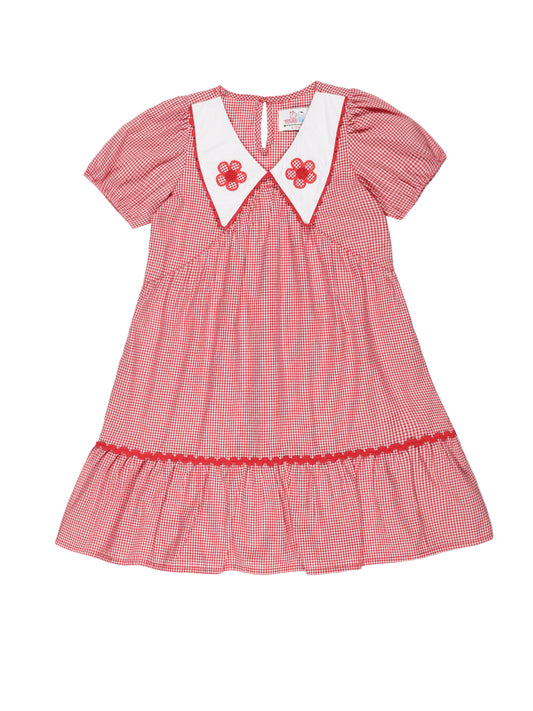 Young Birds Gingham Check Dress