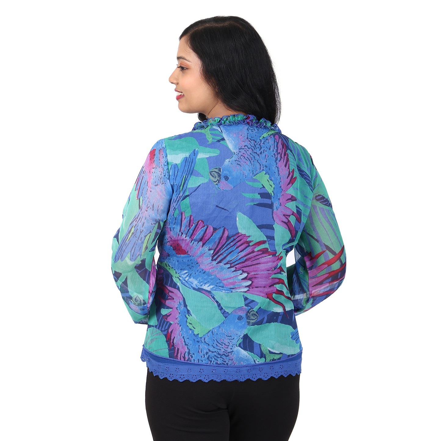 Women's Chiffon Top With Cami