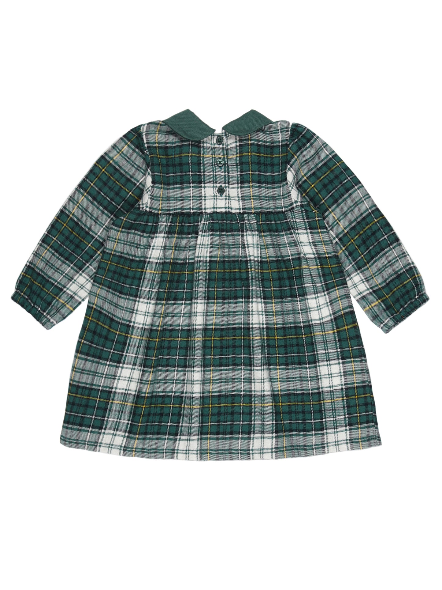 Young Birds Girls Puff Sleeve Pinafore