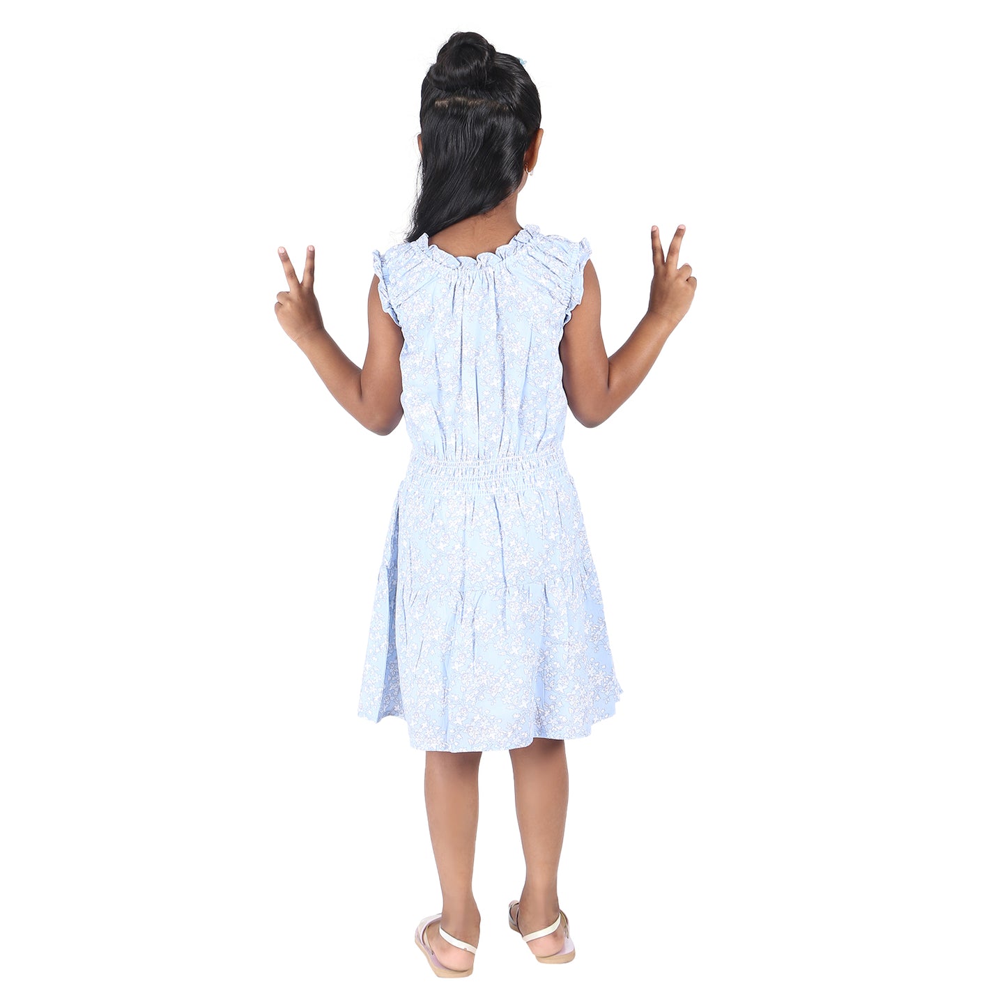 Youngbirds Girls Scoop Neck Dress