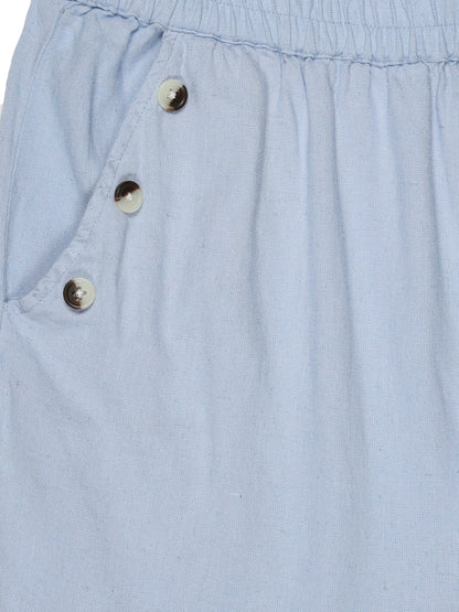 Youngly Women's Viscose Linen Pant
