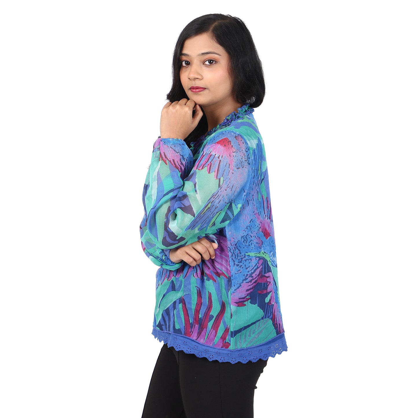 Women's Chiffon Top With Cami