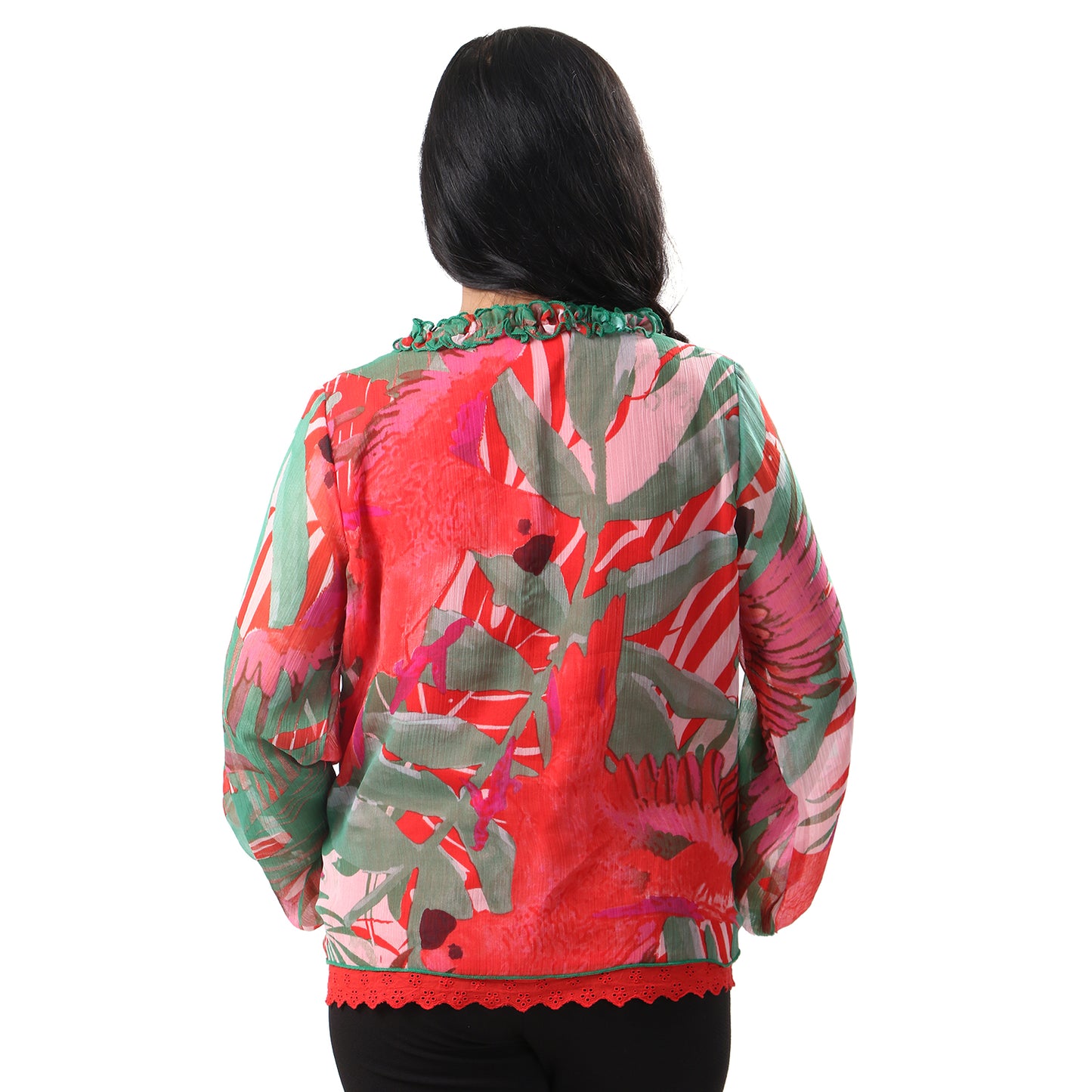 Women's Chiffon Top With Cami