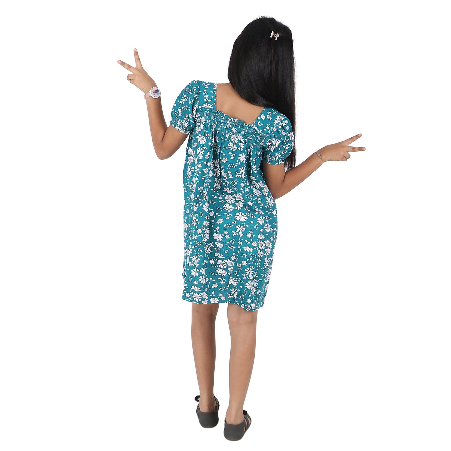 Youngbirds Kid Girls Smocked Dress