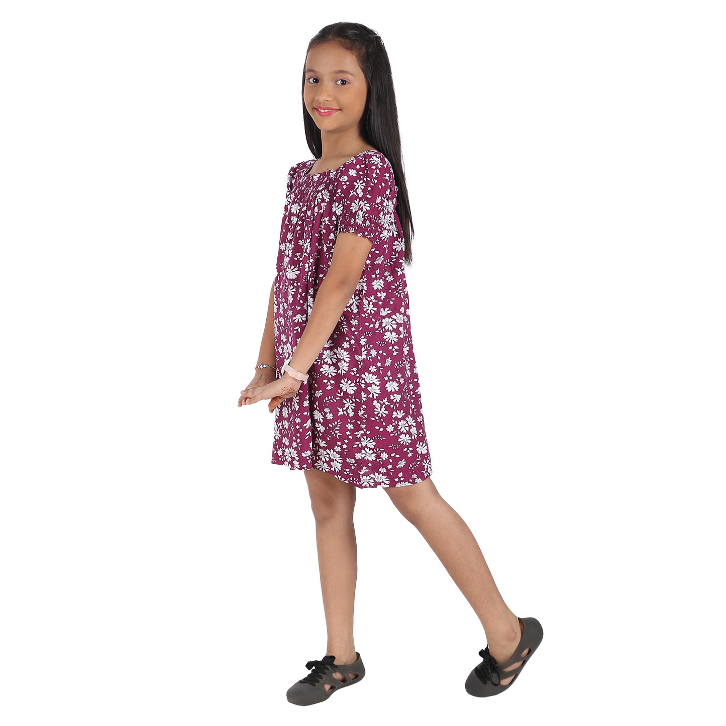 Youngbirds Kid Girls Smocked Dress