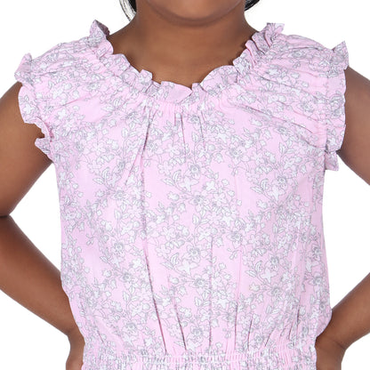 Youngbirds Girls Scoop Neck Dress