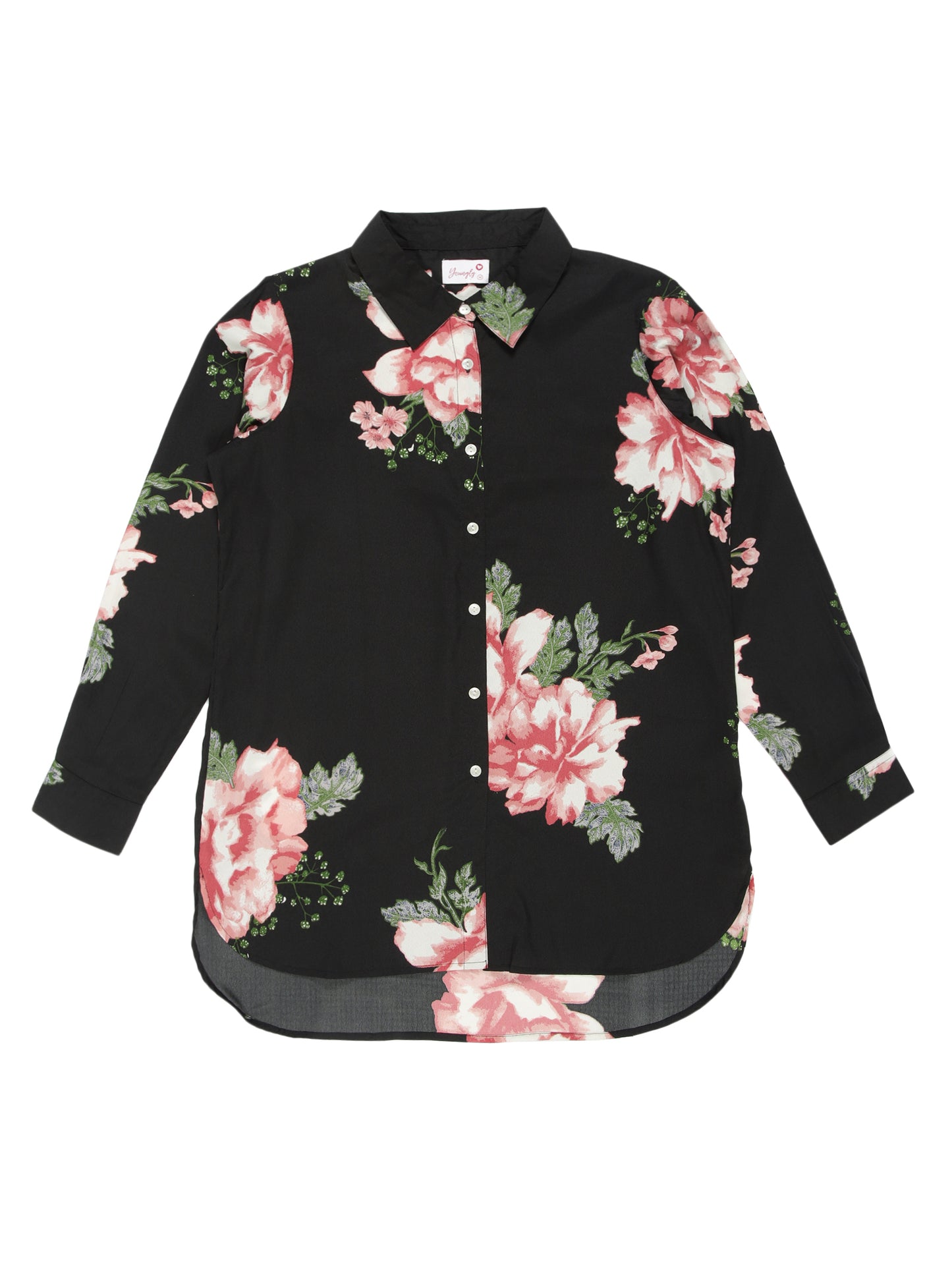 Youngly Womens Shirt Dress