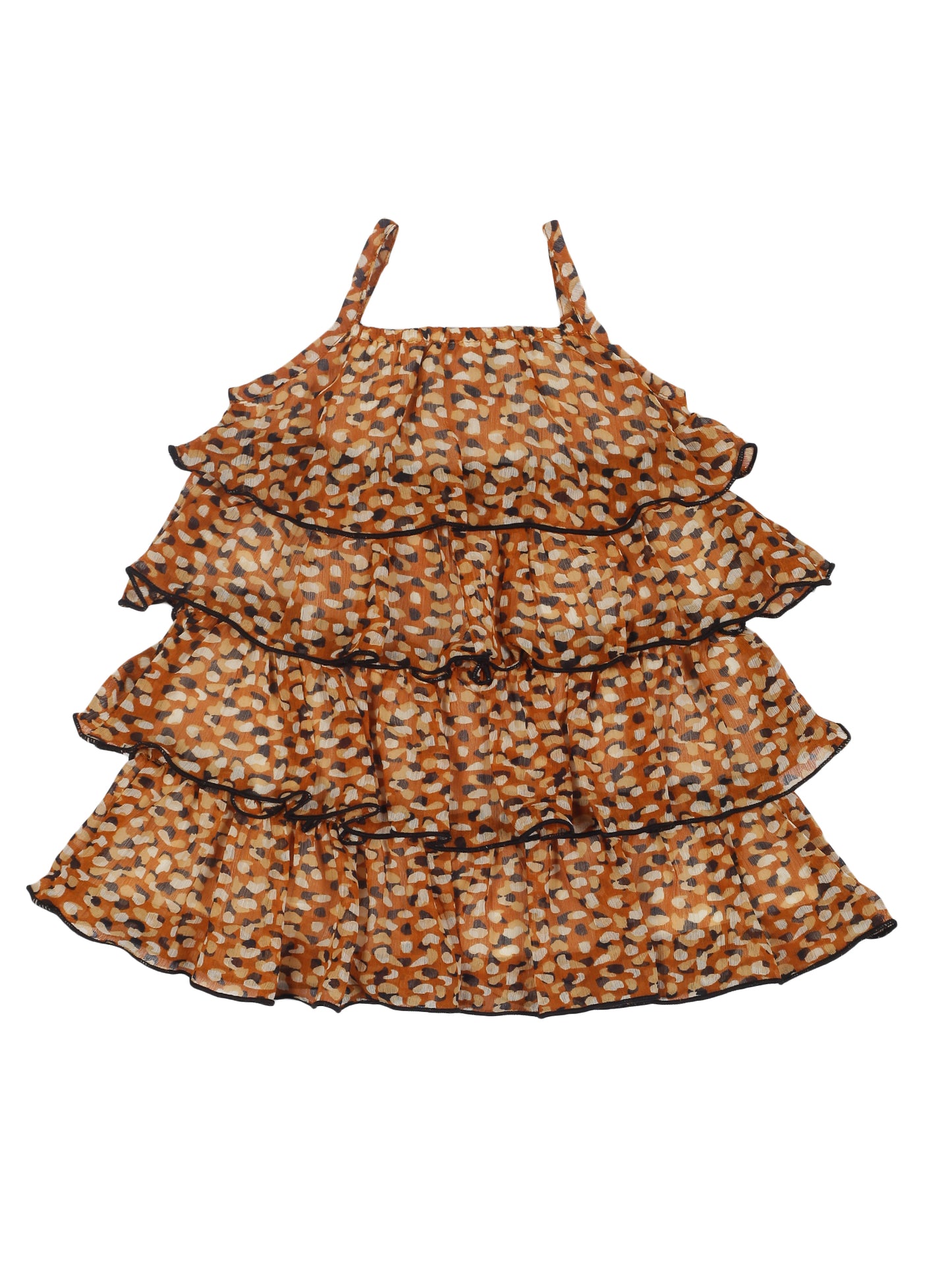 Young Birds Chiffon Layer Dress