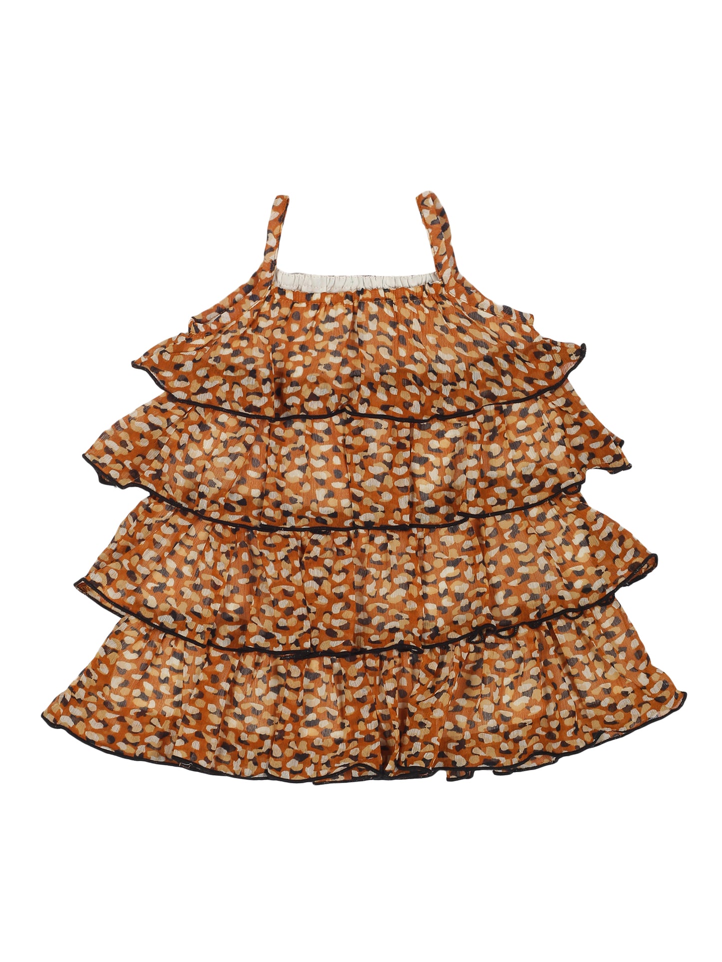 Young Birds Chiffon Layer Dress