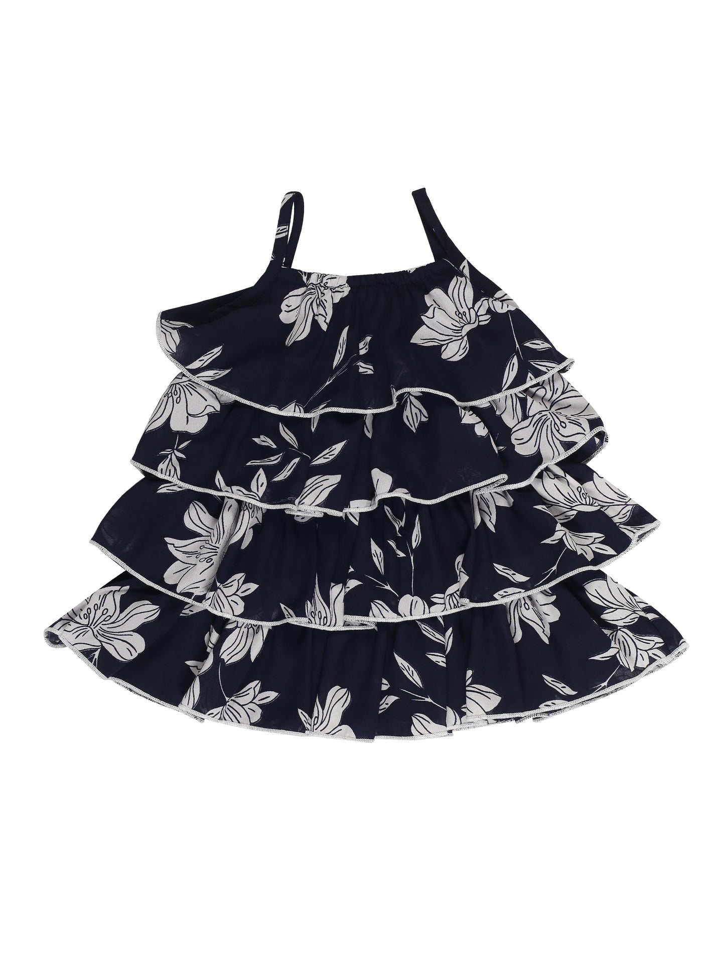 Young Birds Chiffon Layer Dress