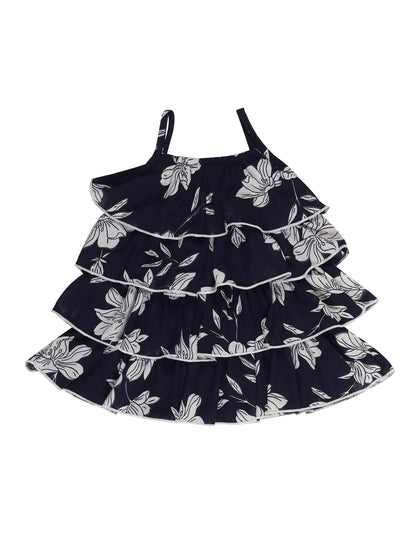 Young Birds Chiffon Layer Dress