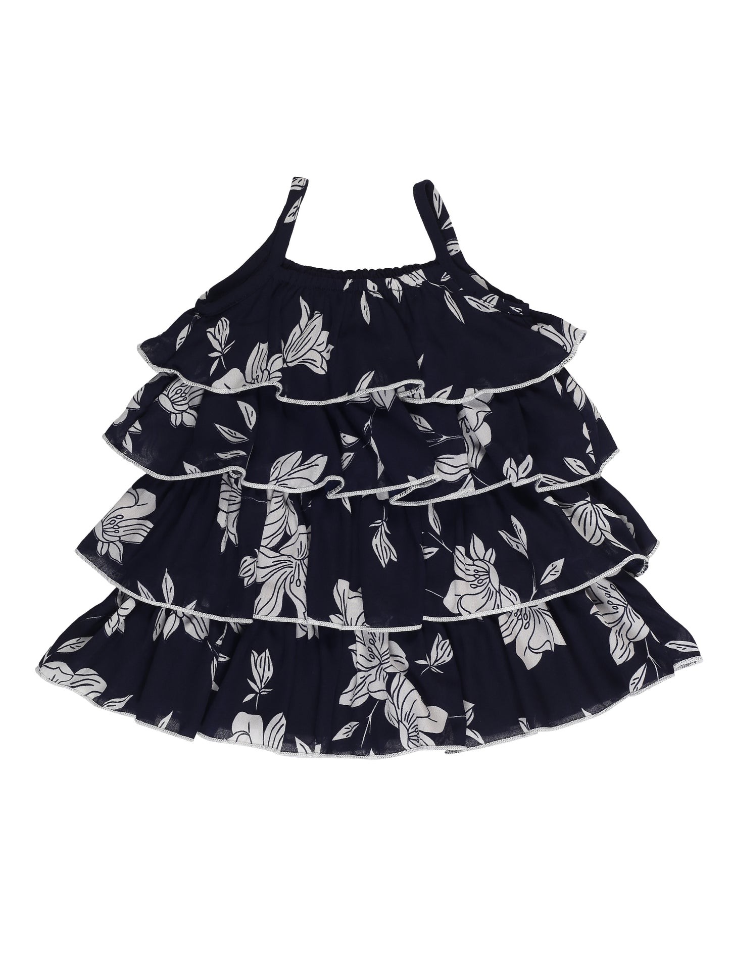 Young Birds Chiffon Layer Dress