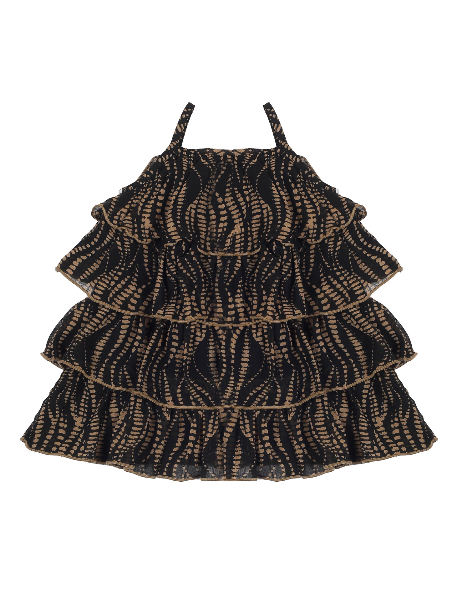 Young Birds Chiffon Layer Dress