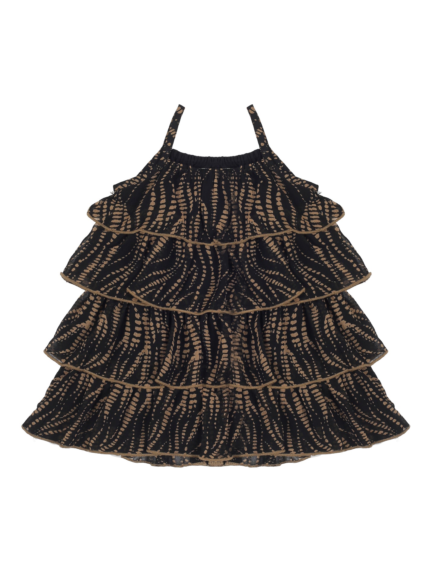 Young Birds Chiffon Layer Dress
