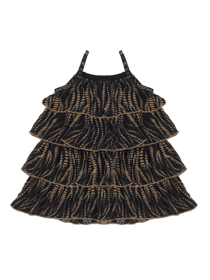 Young Birds Chiffon Layer Dress