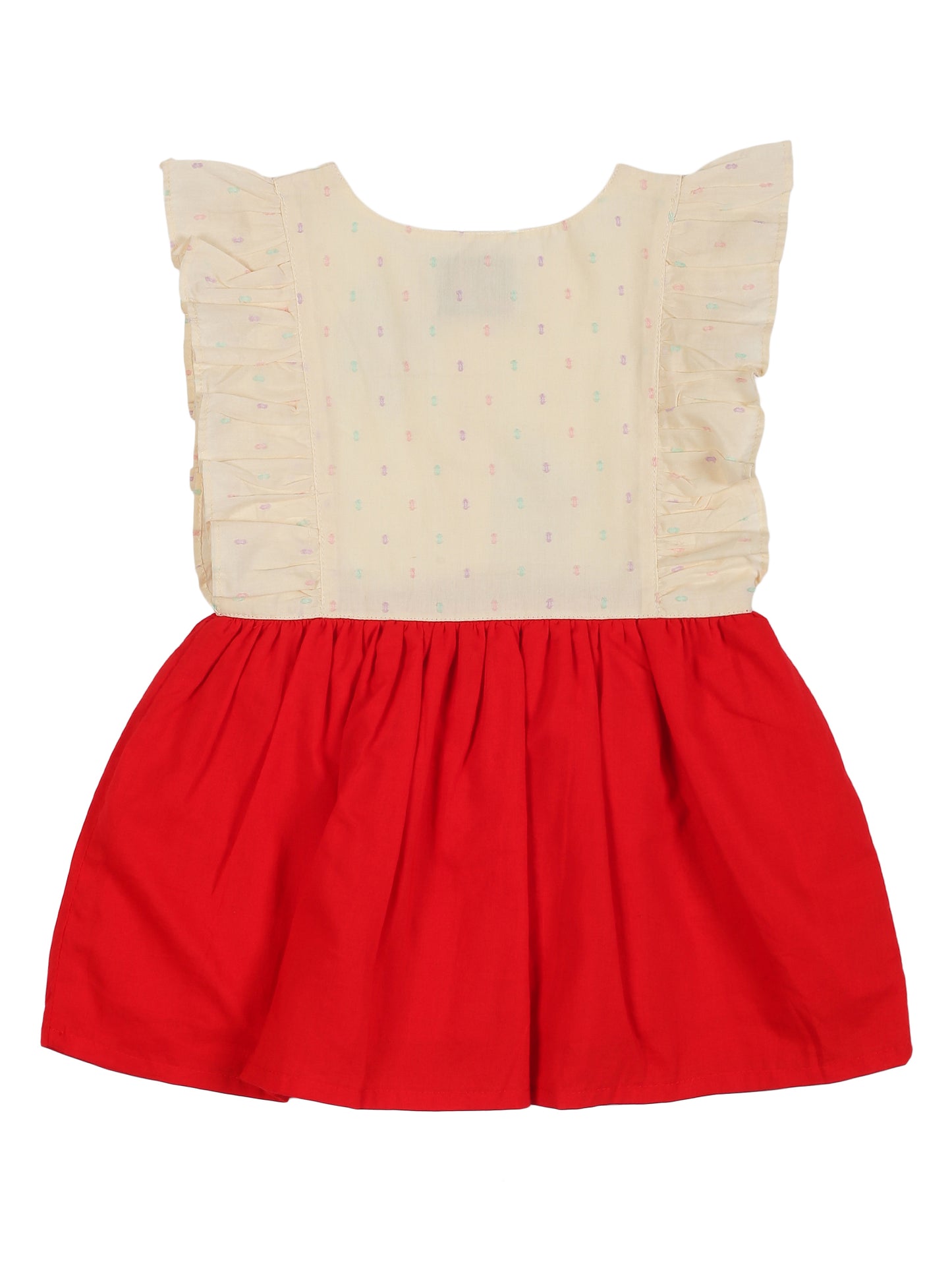 Young Birds Flare Sleeve Baby Dress
