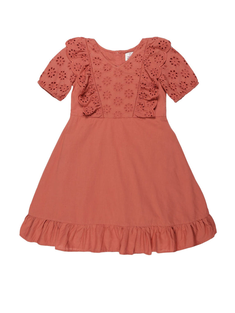 Young Birds Ruffle Pull Over Dress
