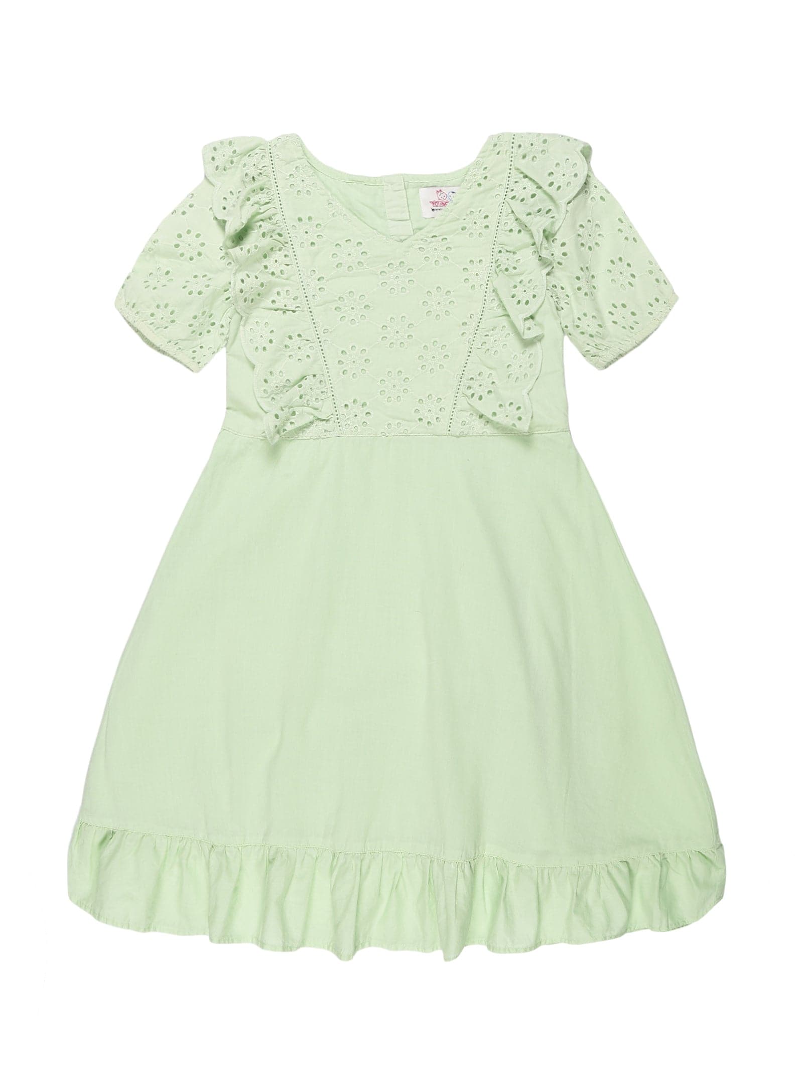 Young Birds Ruffle Pull Over Dress