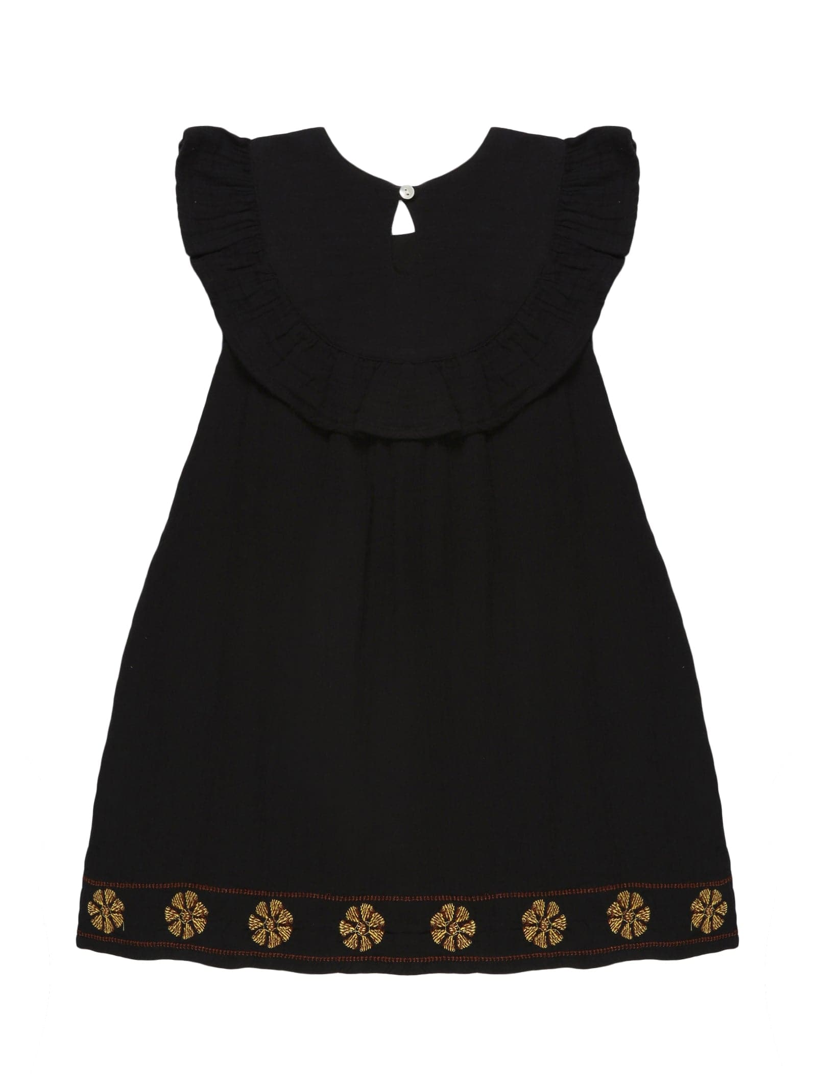 Young Birds Ruffle Yoke Dress