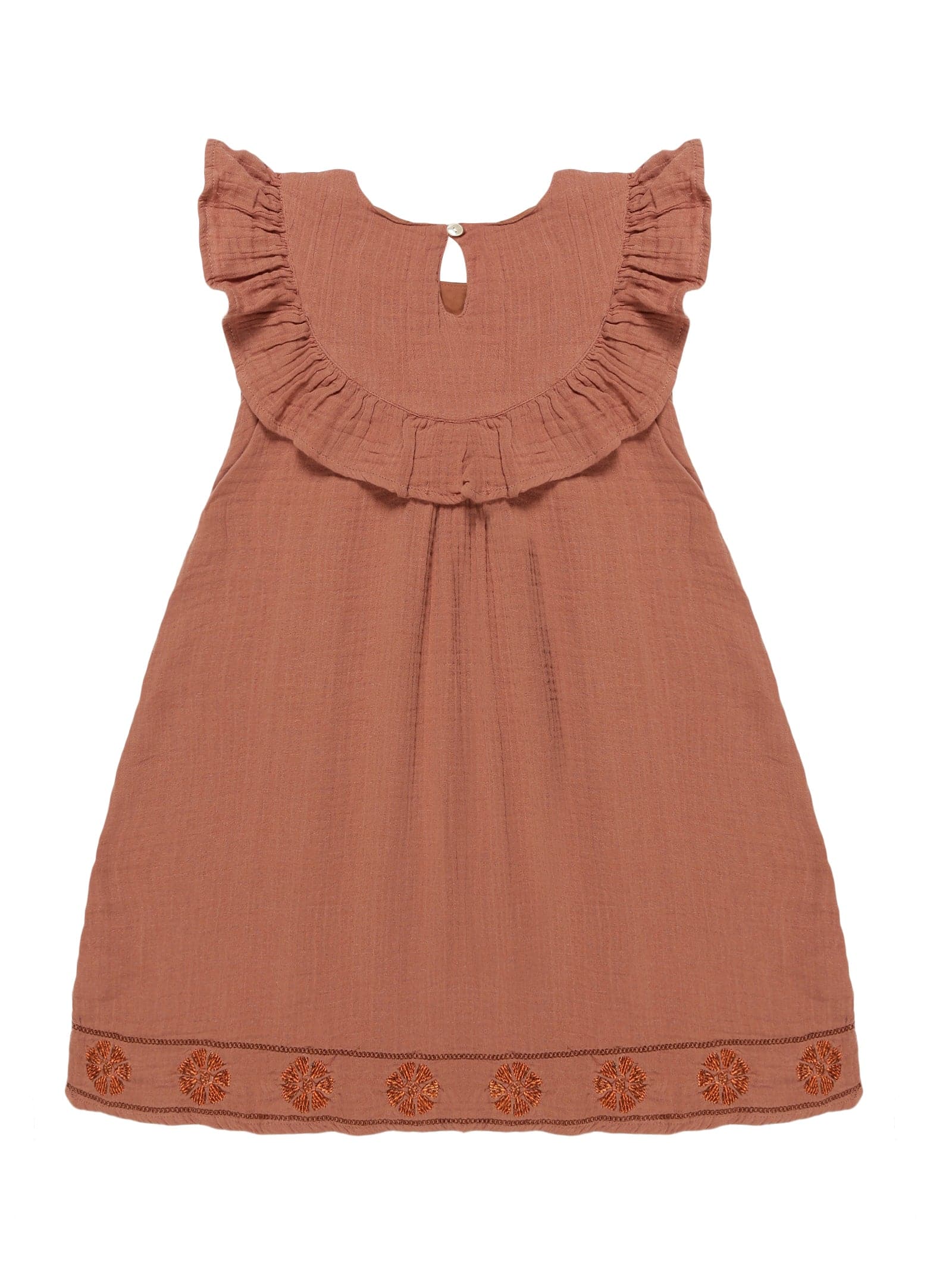 Young Birds Ruffle Yoke Dress