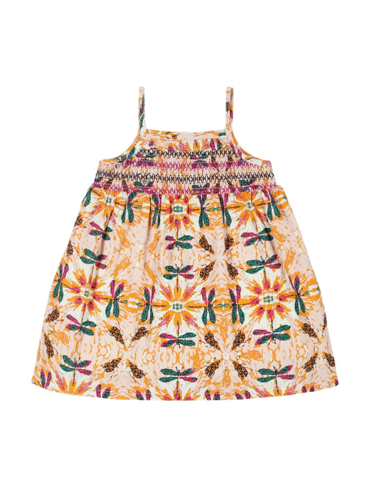 Young Birds Baby Girl Printed Dress