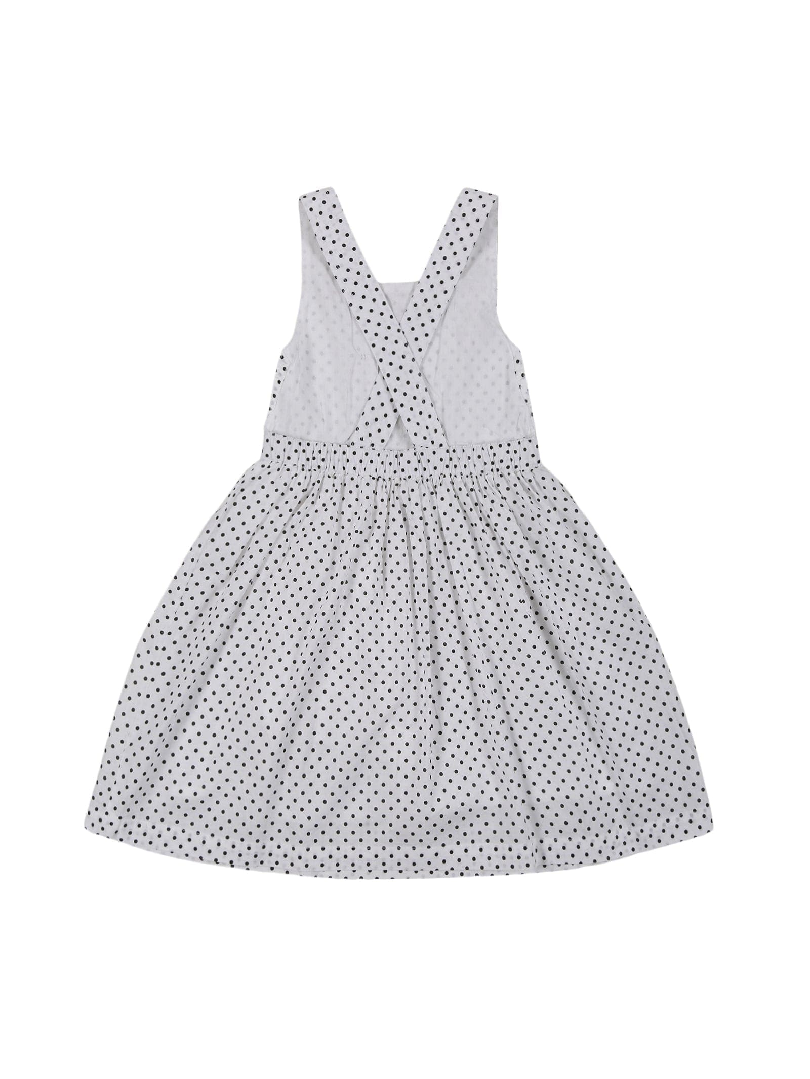 Young Birds Ruffle Sleeve Pinafore Set