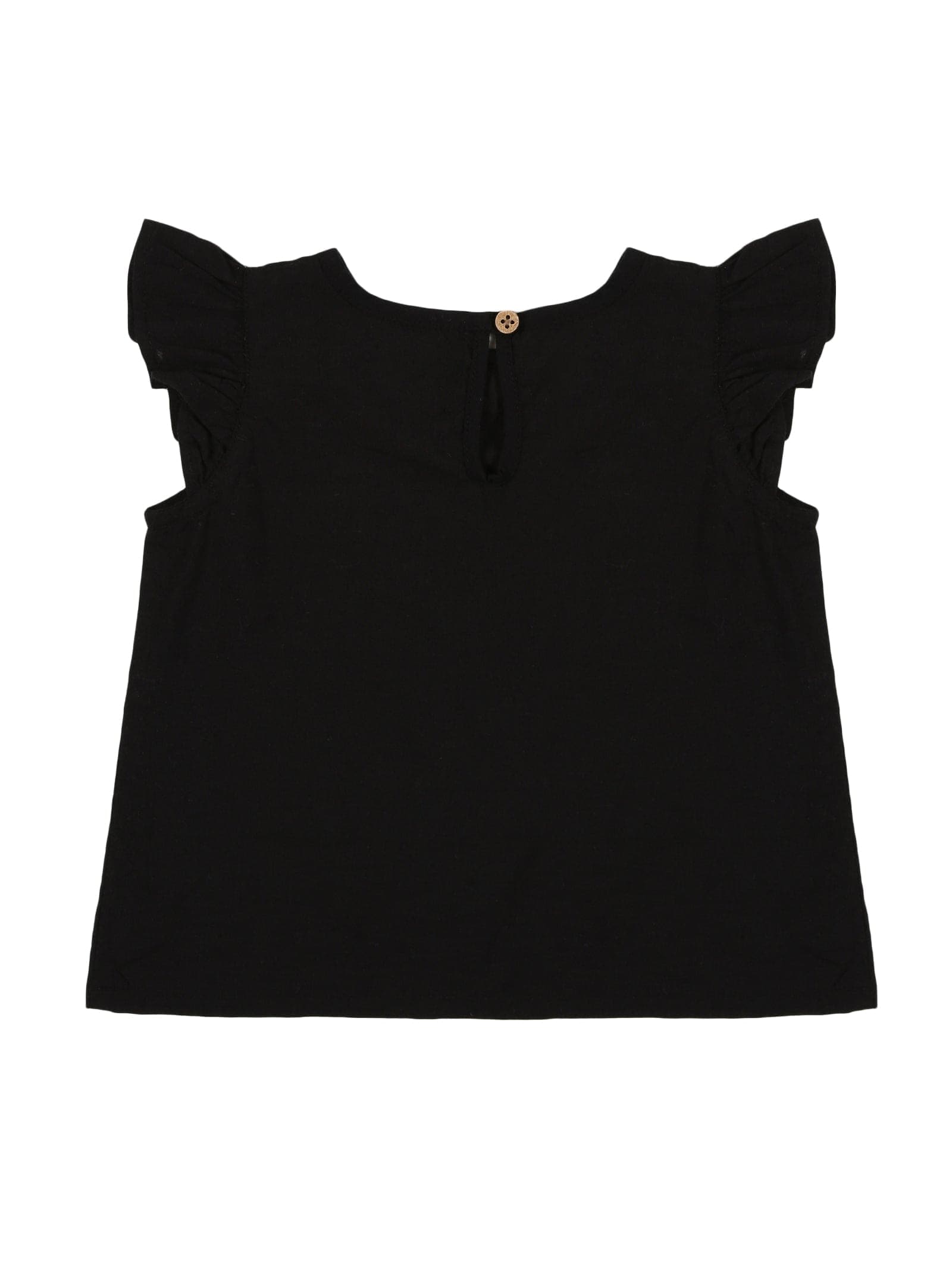 Young Birds Ruffle Sleeve Pinafore Set