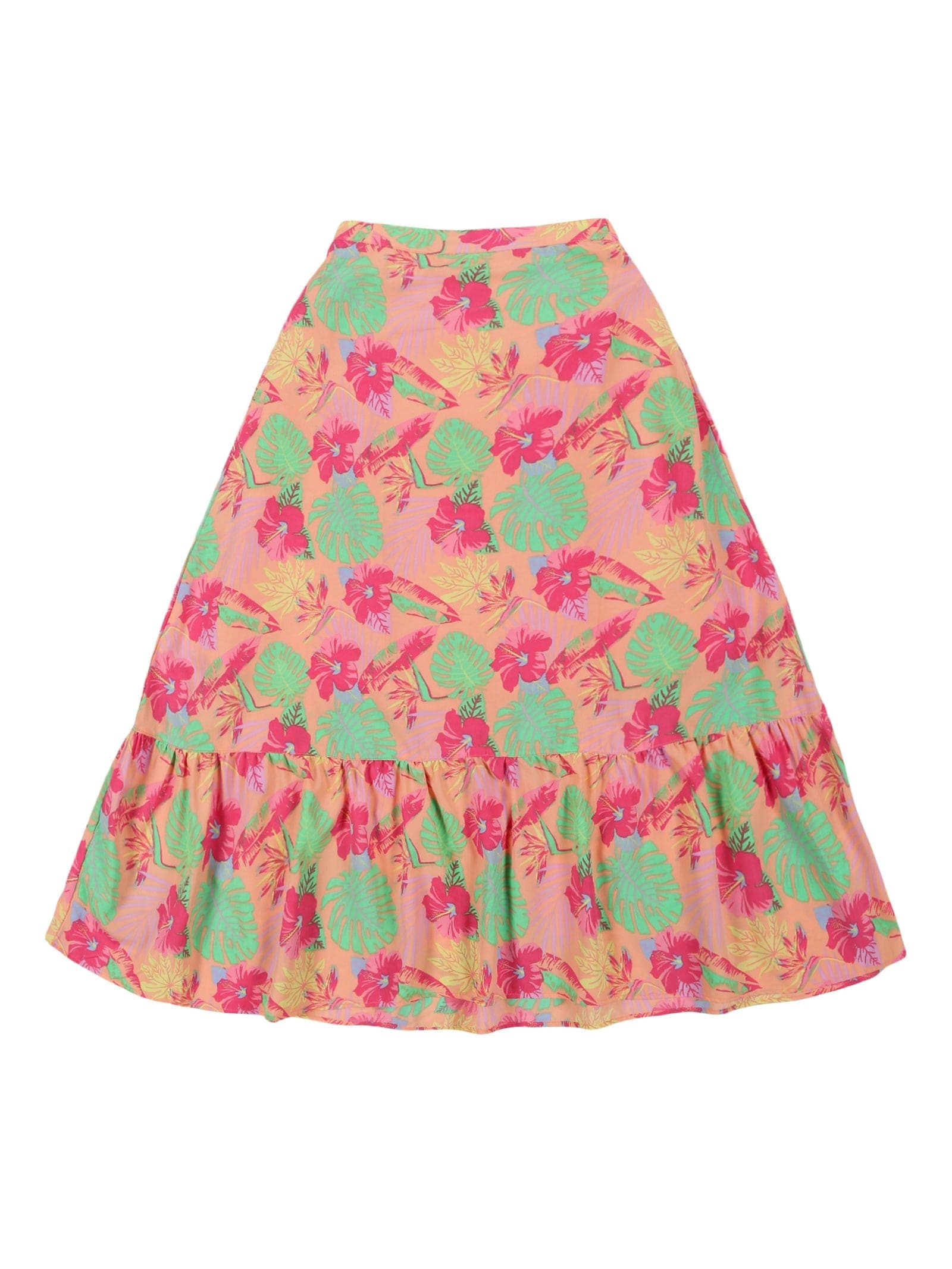Young Birds Tropical Print Dress