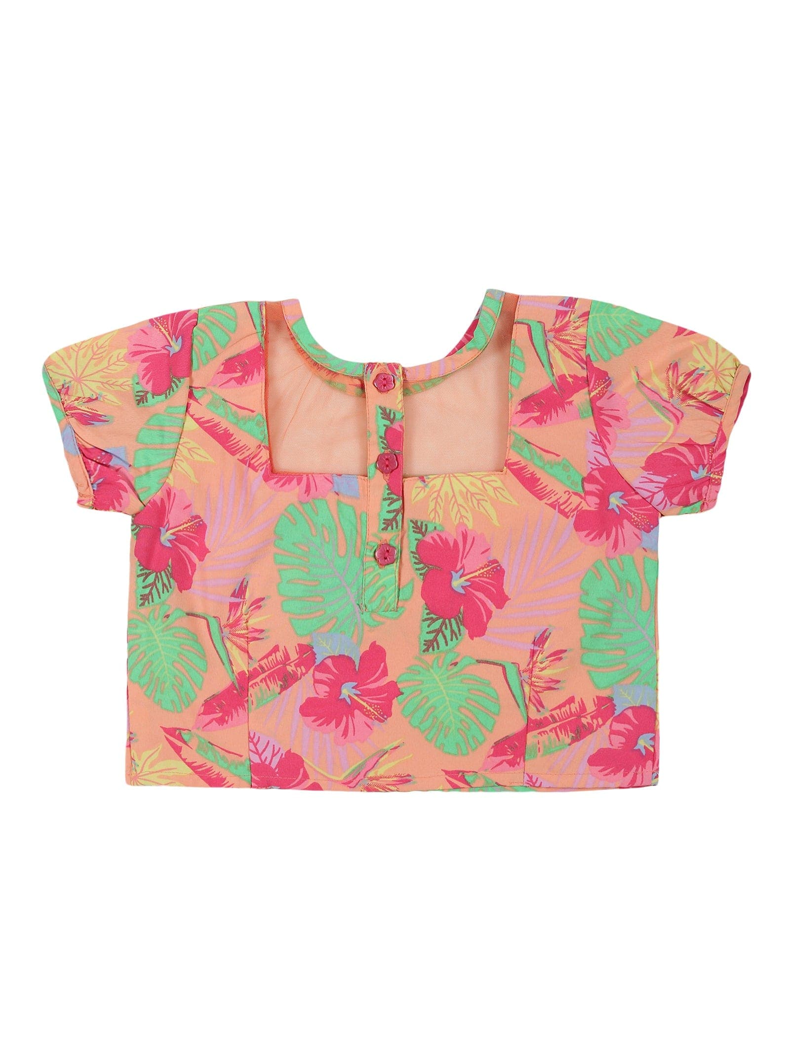 Young Birds Tropical Print Dress
