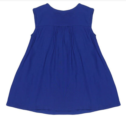 Young Birds Embroidery Dress With Bloomer