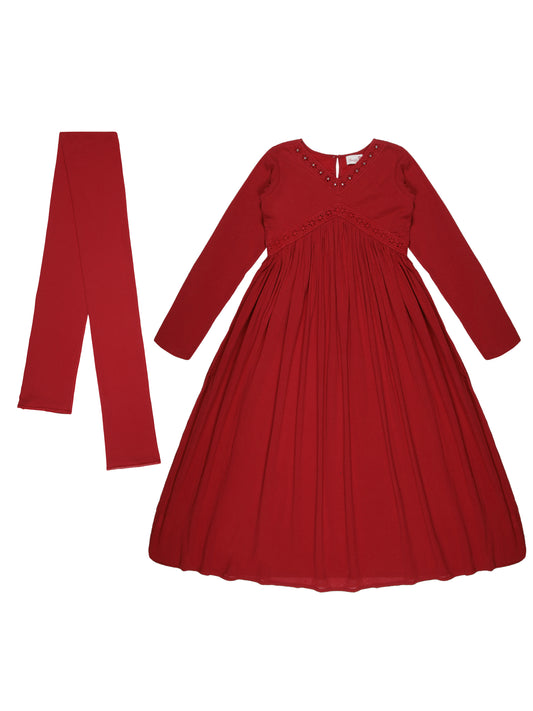 Youngly Full Sleeve Anarkali Dress