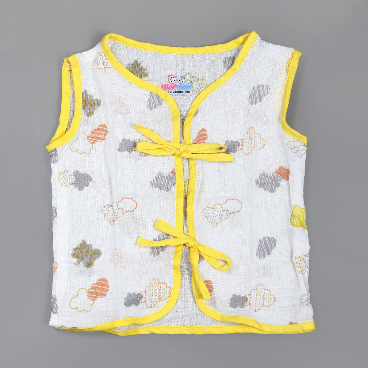 Young Birds Muslin Wrap Born Baby Set (9 Pcs Set)