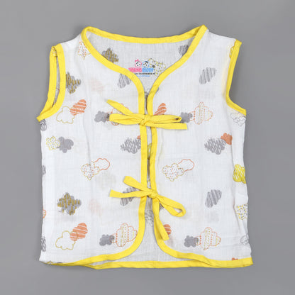 Young Birds Muslin Wrap Born Baby Set (9 Pcs Set)