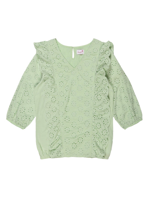 Youngly Ruffle PullOver Blouse