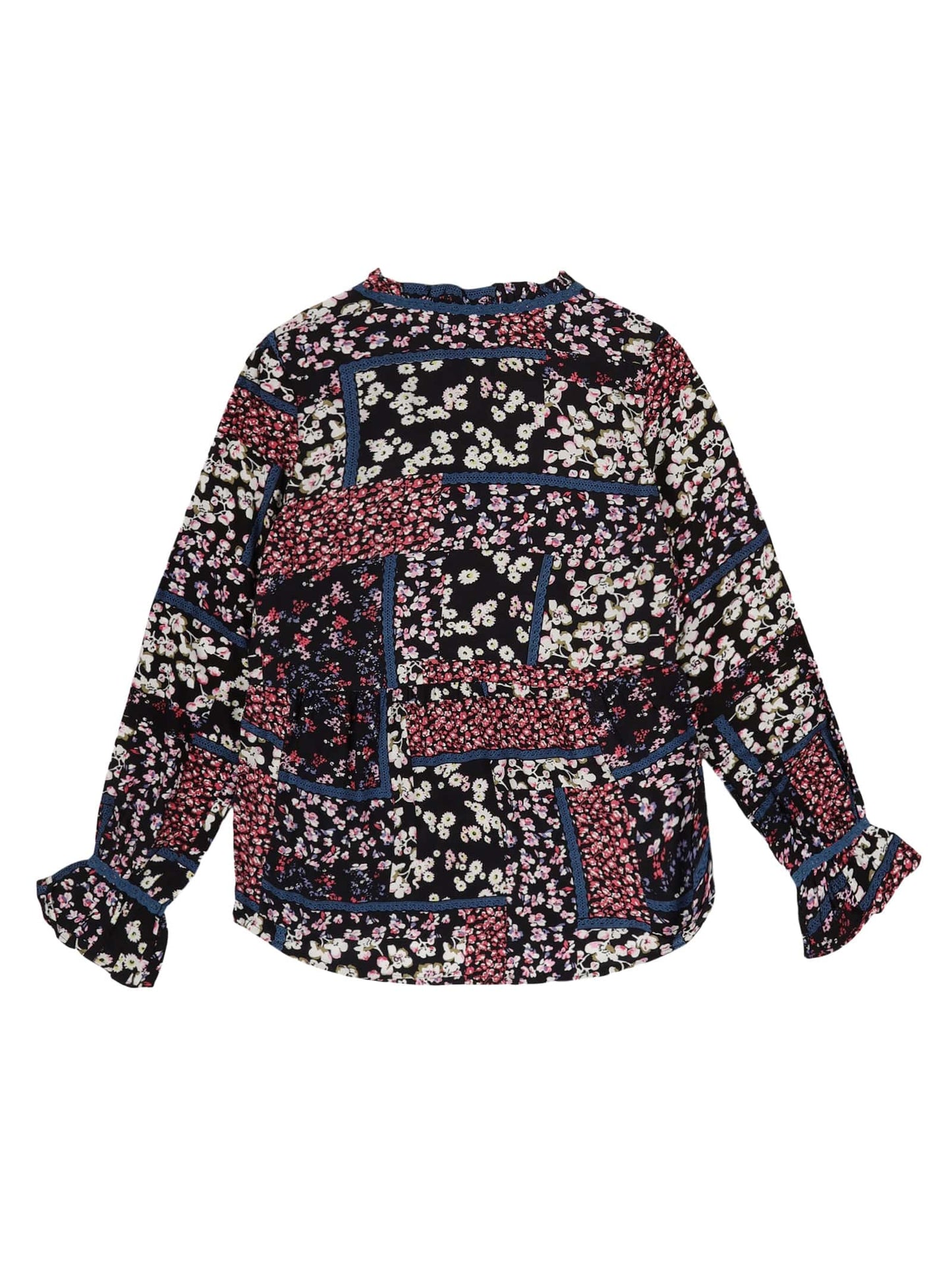 Youngly Floral Print Peplum Top