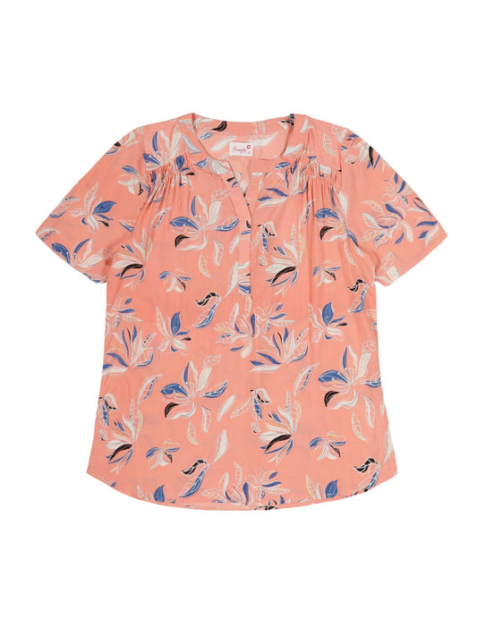 Youngly Printed Pullover Top