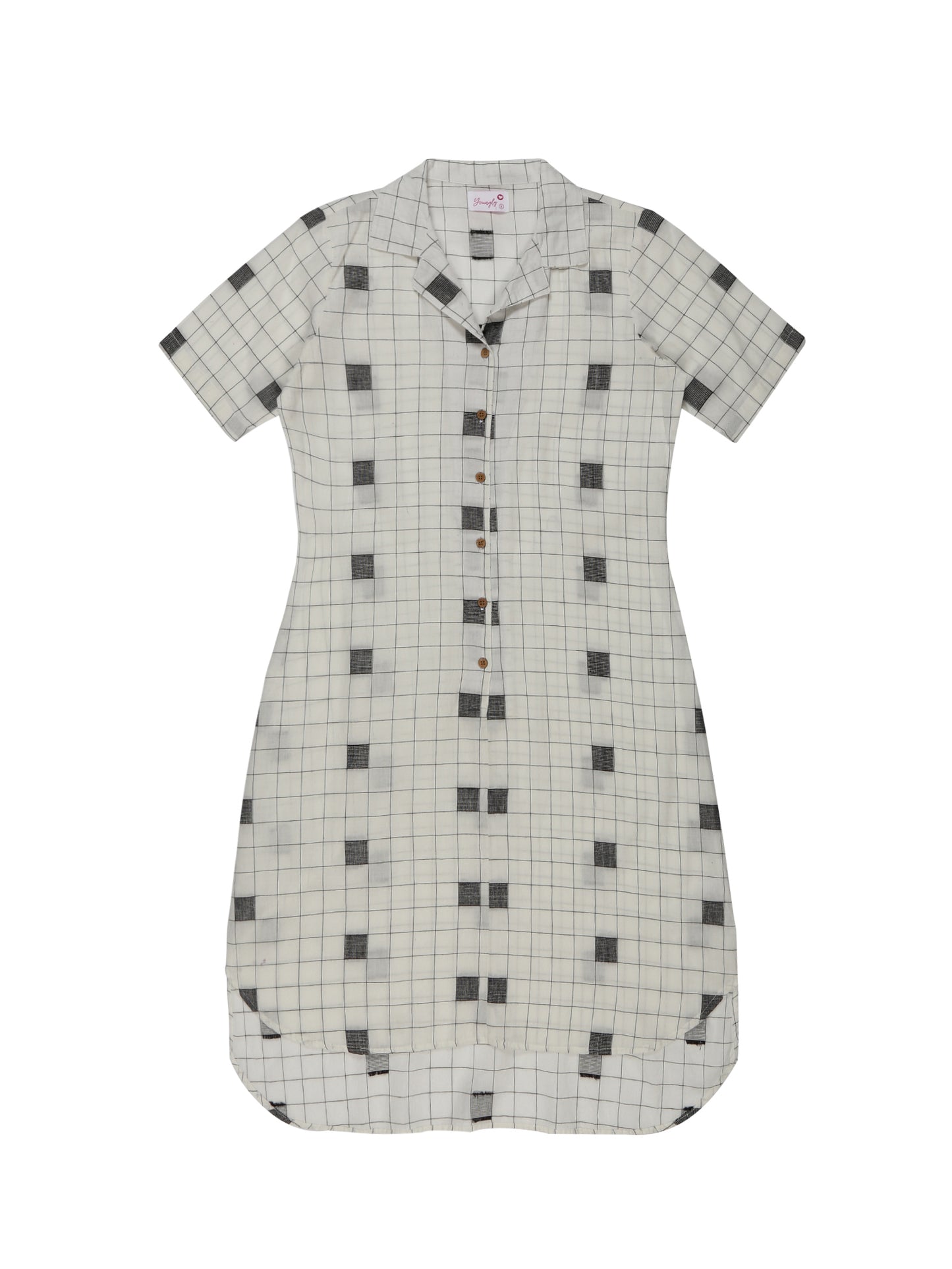 Youngly Front Button Open Kurti