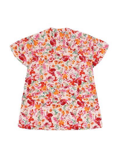 Youngly Dobby Printed Top