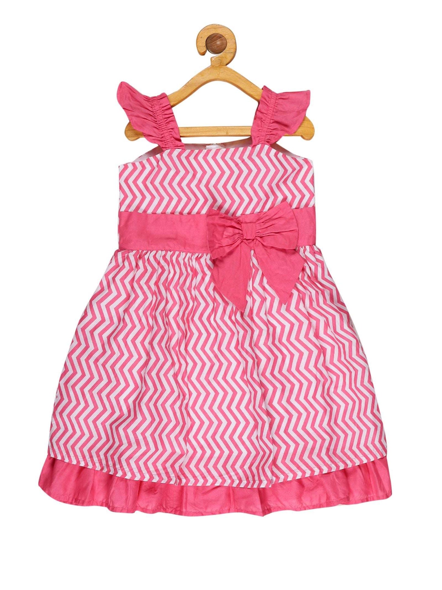 Young Birds Shoulder Strap Dress