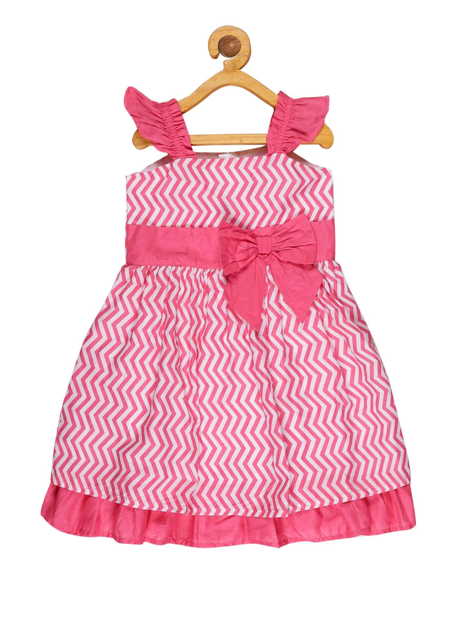 Young Birds Shoulder Strap Dress