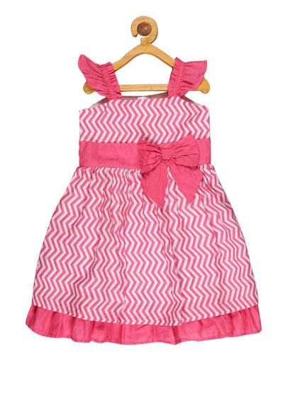 Young Birds Shoulder Strap Dress