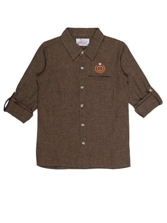 Young Birds Slash Pocket Full Sleeve Shirt