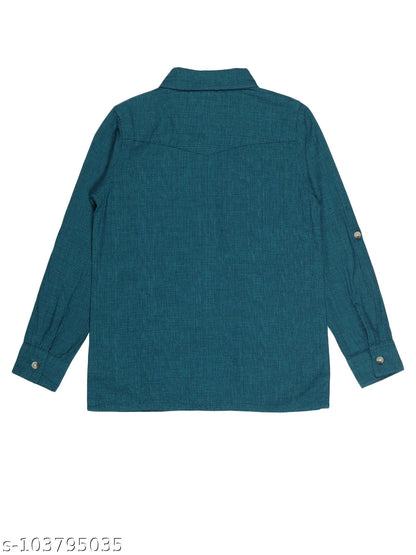 Young Birds Slash Pocket Full Sleeve Shirt
